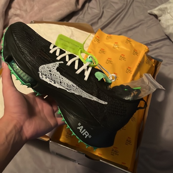 Nike ZOOM Flyknit OFF-WHITE “Scream Green” - Picture 2 of 9